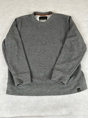 Jachs New York Pullover Men's Grey Large Premium Outdoor Crew Neck Sweatshirt
